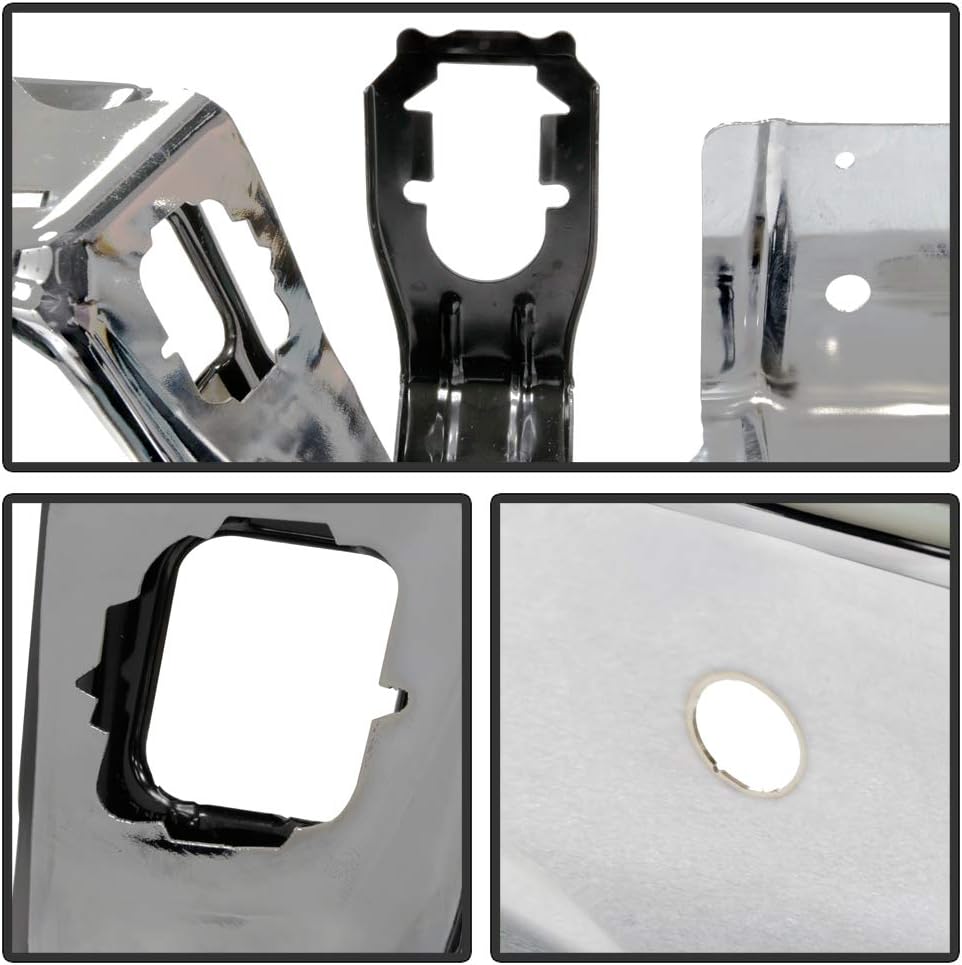 Chrome Steel Rear Step Bumper B864