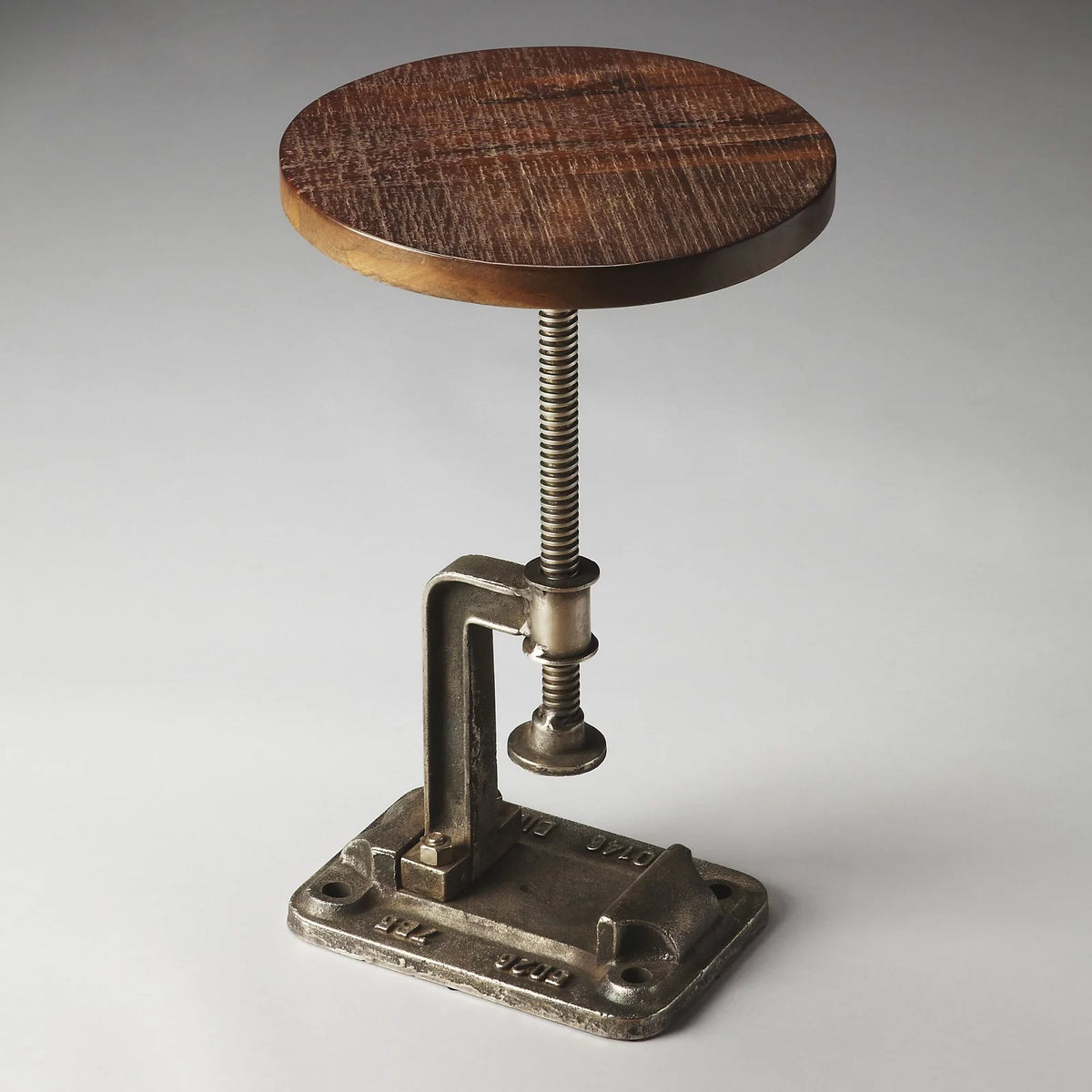 Adjustable Pedestal Side Table V2903