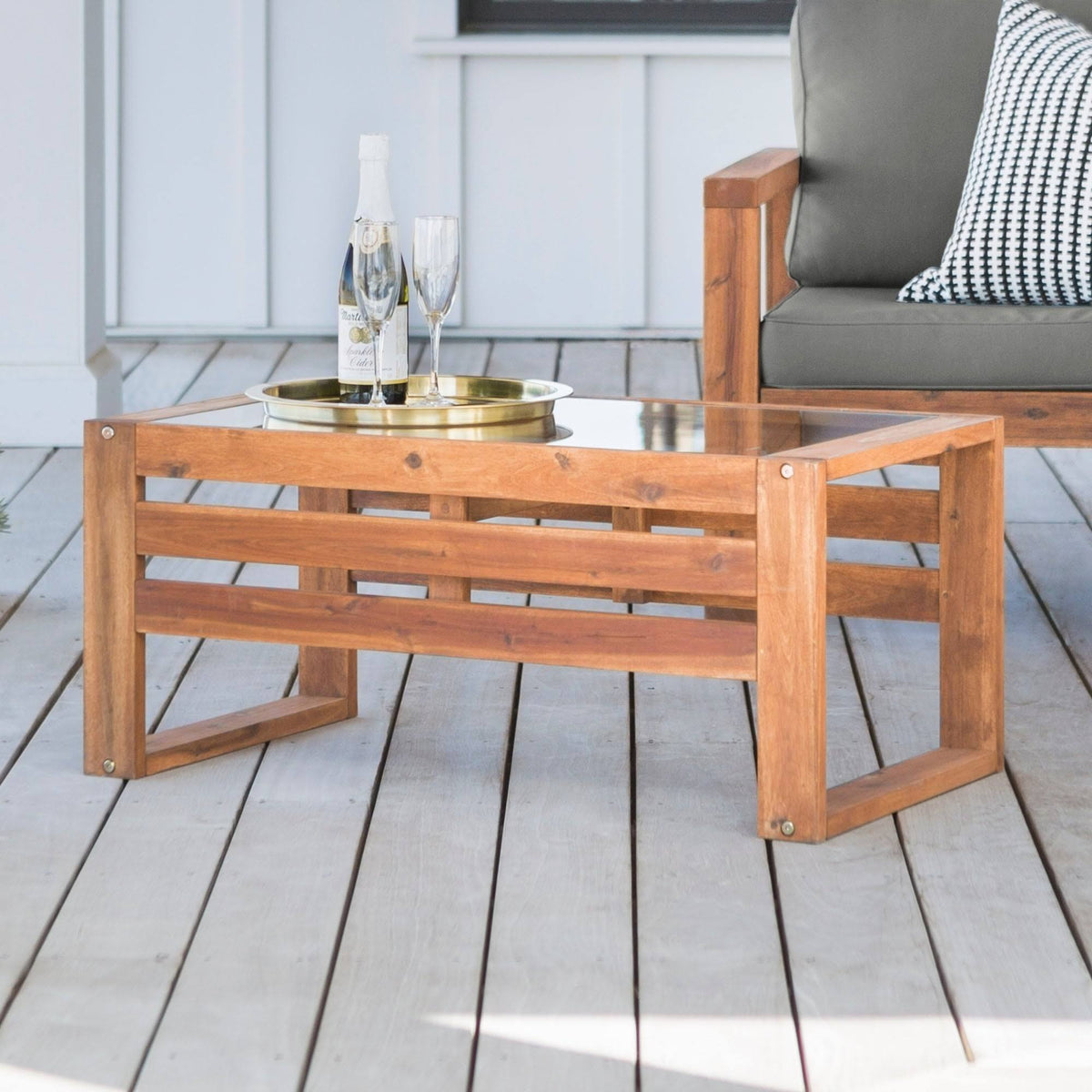Acacia Outdoor Coffee Table X89775