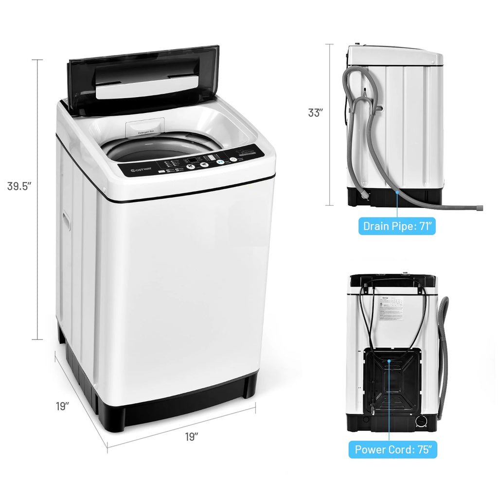 Compact 11 lbs Capacity Washing Machine I27630