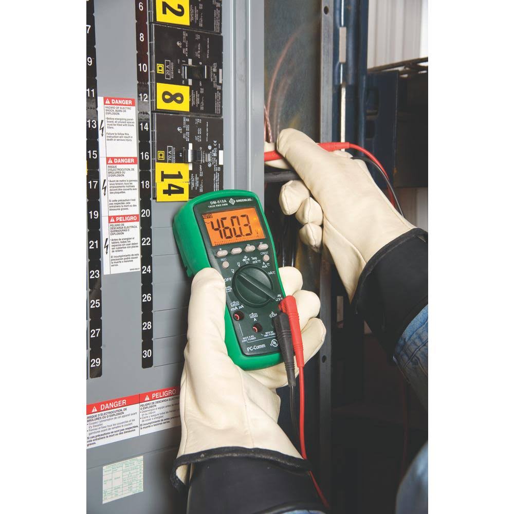 Digital Multimeter with Calibration, TRMS, AC/DC, Cap, Temp E875686