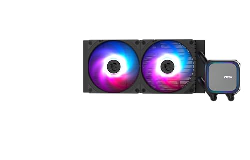Black 240mm AIO CPU Liquid Cooler D93566