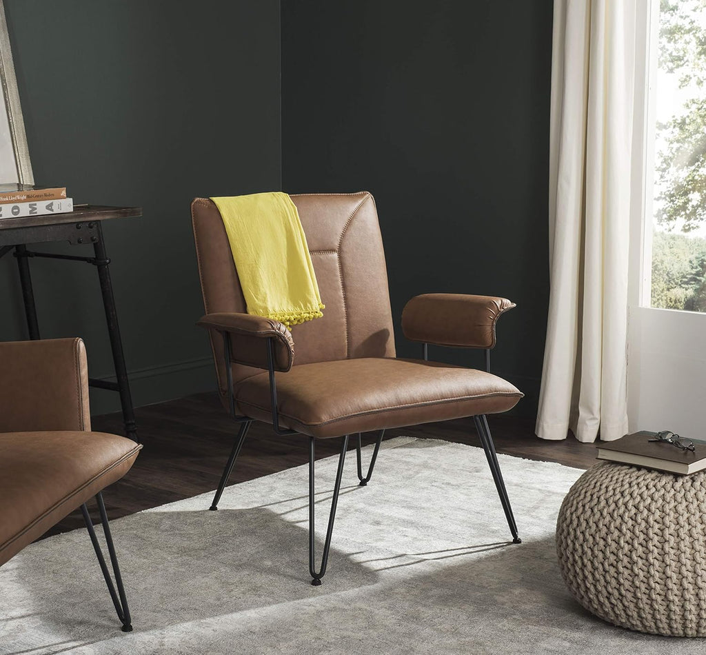 Camel Brown Arm Chair R1249