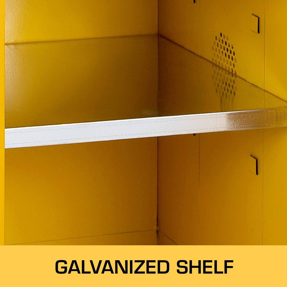 17 x 17 x 22 Galvanized Steel Flammable Storage Cabinet X718258