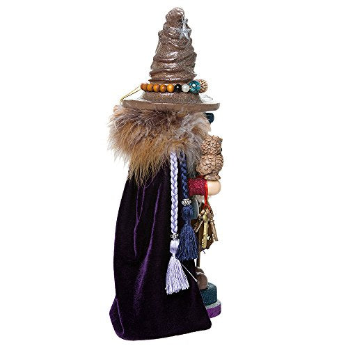 15" Hollywood Wizard Nutcracker with Owl A369