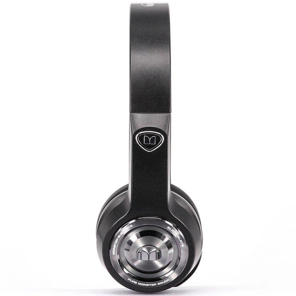 Black Slate On-Ear Wireless Bluetooth Headphones Y527
