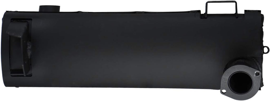 Muffler Compatible with Skid Steer Loader Deutz Engine 2 Bolt Flange K162