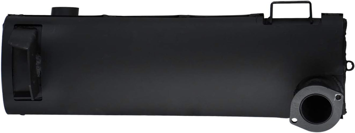 Muffler Compatible with Skid Steer Loader Deutz Engine 2 Bolt Flange K162