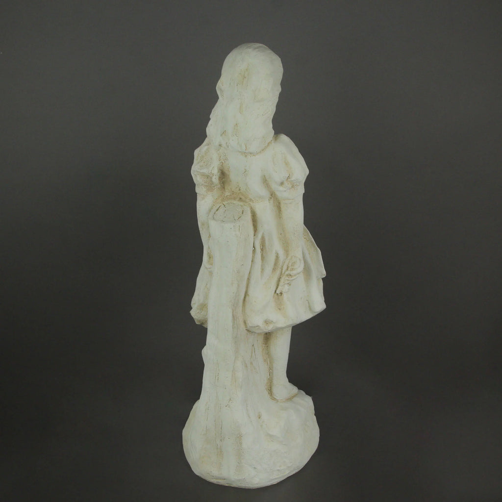 Antique White Finish Concrete Statue 19.5 inch X20322