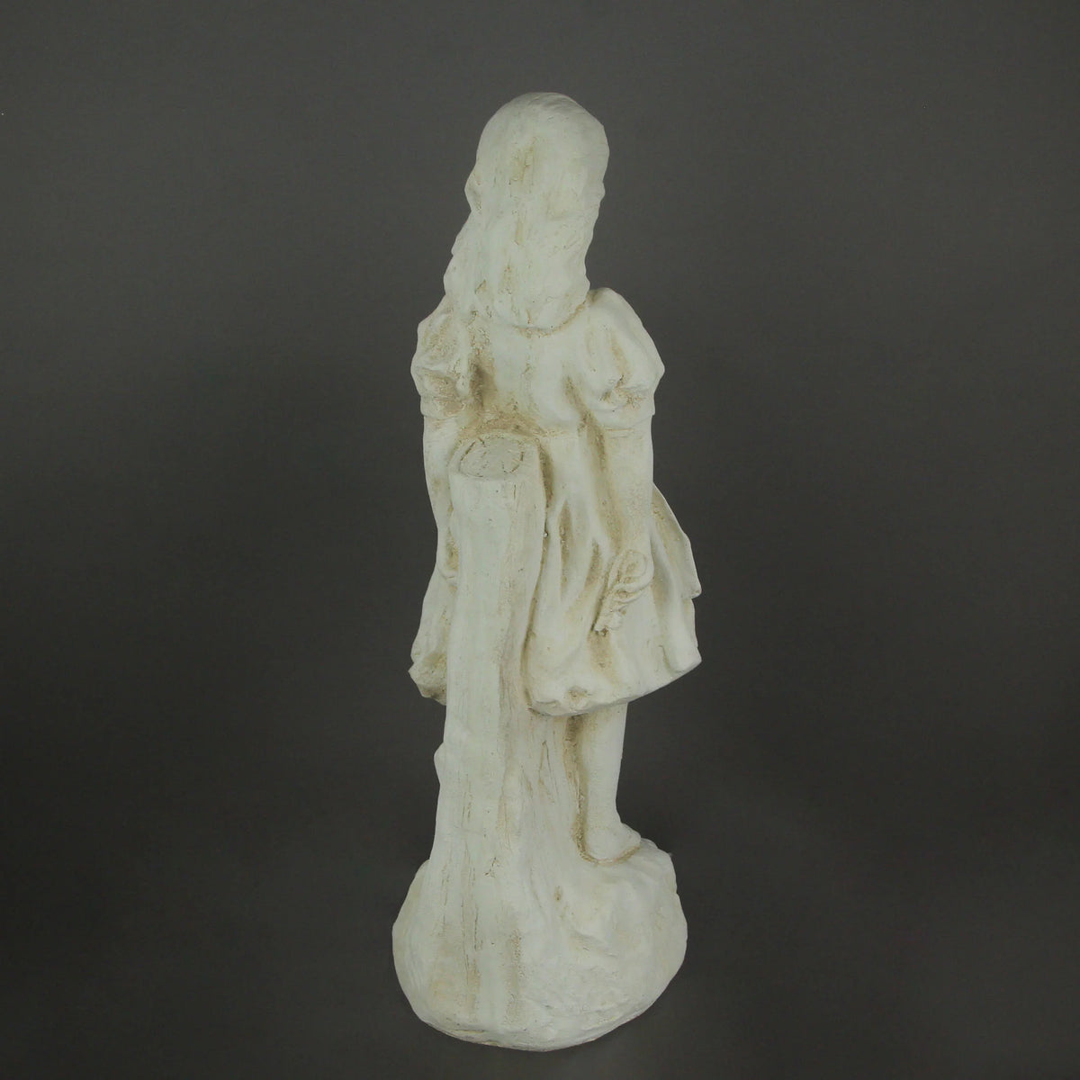 Antique White Finish Concrete Statue 19.5 inch X20322