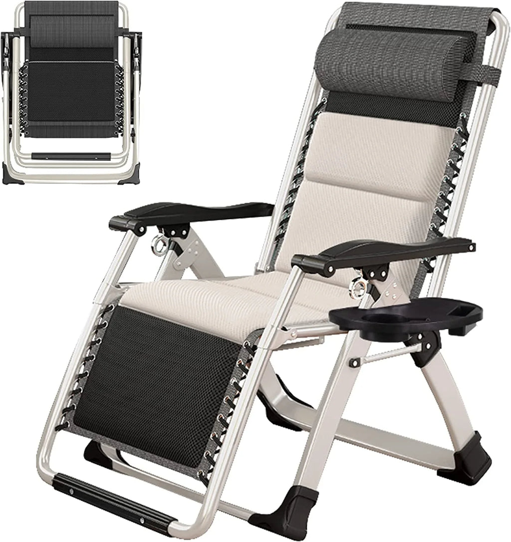 Folding Zero Gravity Reclining Lounge Chair J6282