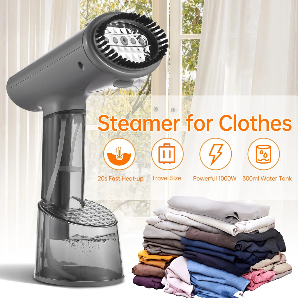 Handheld Garment Steamer 1000 Watts with Brush S5782
