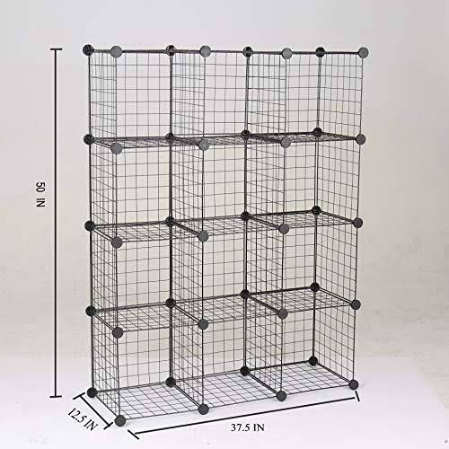 12 Cube Wire Storage Organizer D14907
