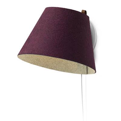 Plum Armed Sconce R8207