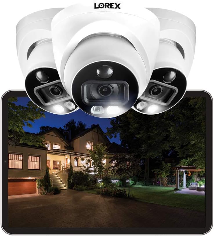 16-Channel 4K UHD DVR Surveillance System with 3TB and 8 Bullet Cameras and 4 Dome Cameras B1075
