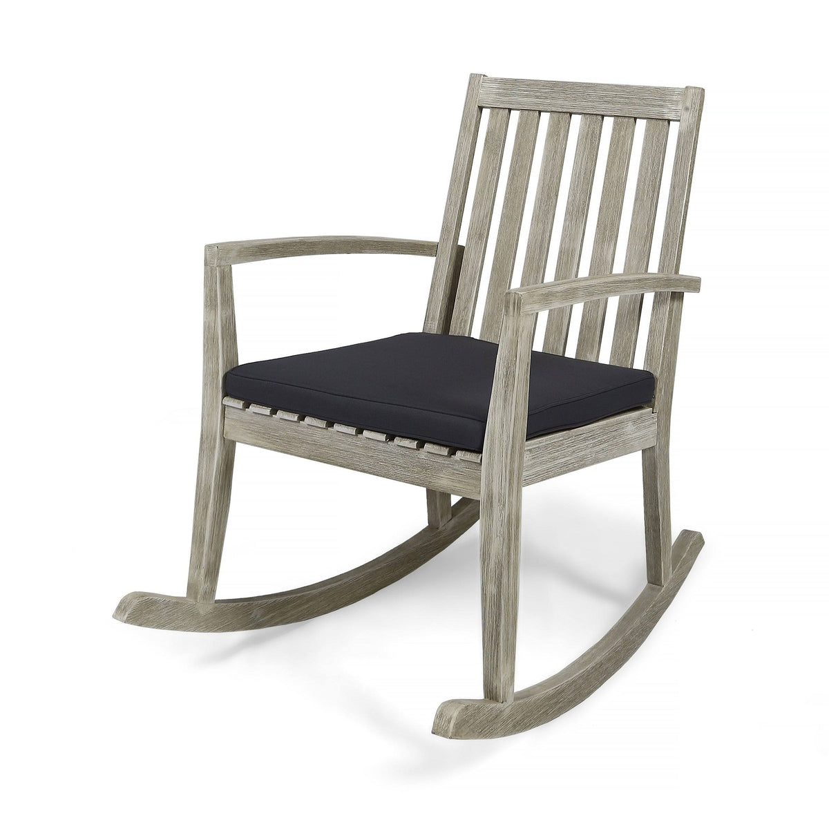 Acacia Wood Rocking Chair S7872