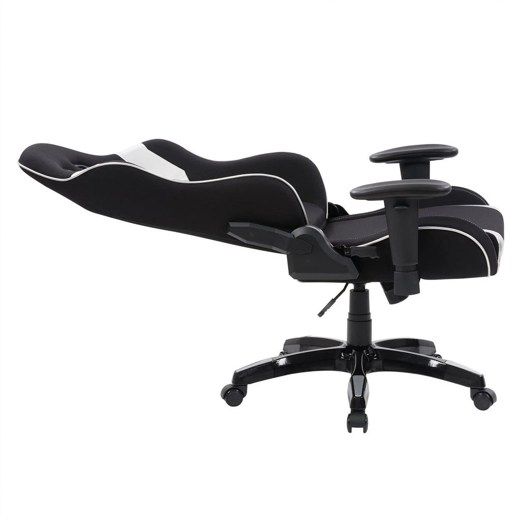 Black High Back Fabric Ergonomic Gaming Chair U5251