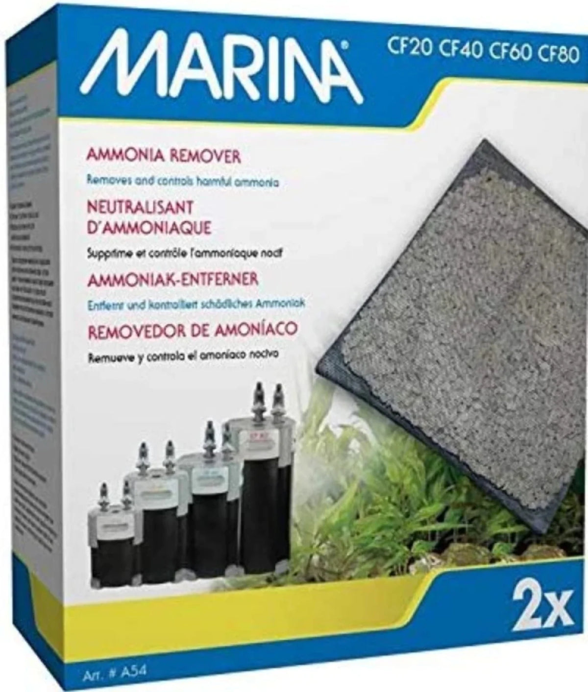 Canister Filter Replacement Zeolite Ammonia Remover S36521