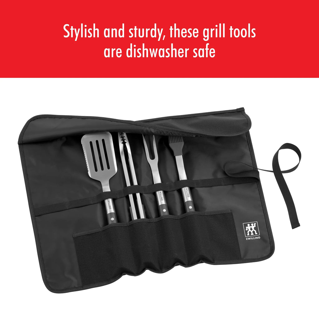 17-inch Stainless Steel Grill Spatula with Serrated Edge F4931