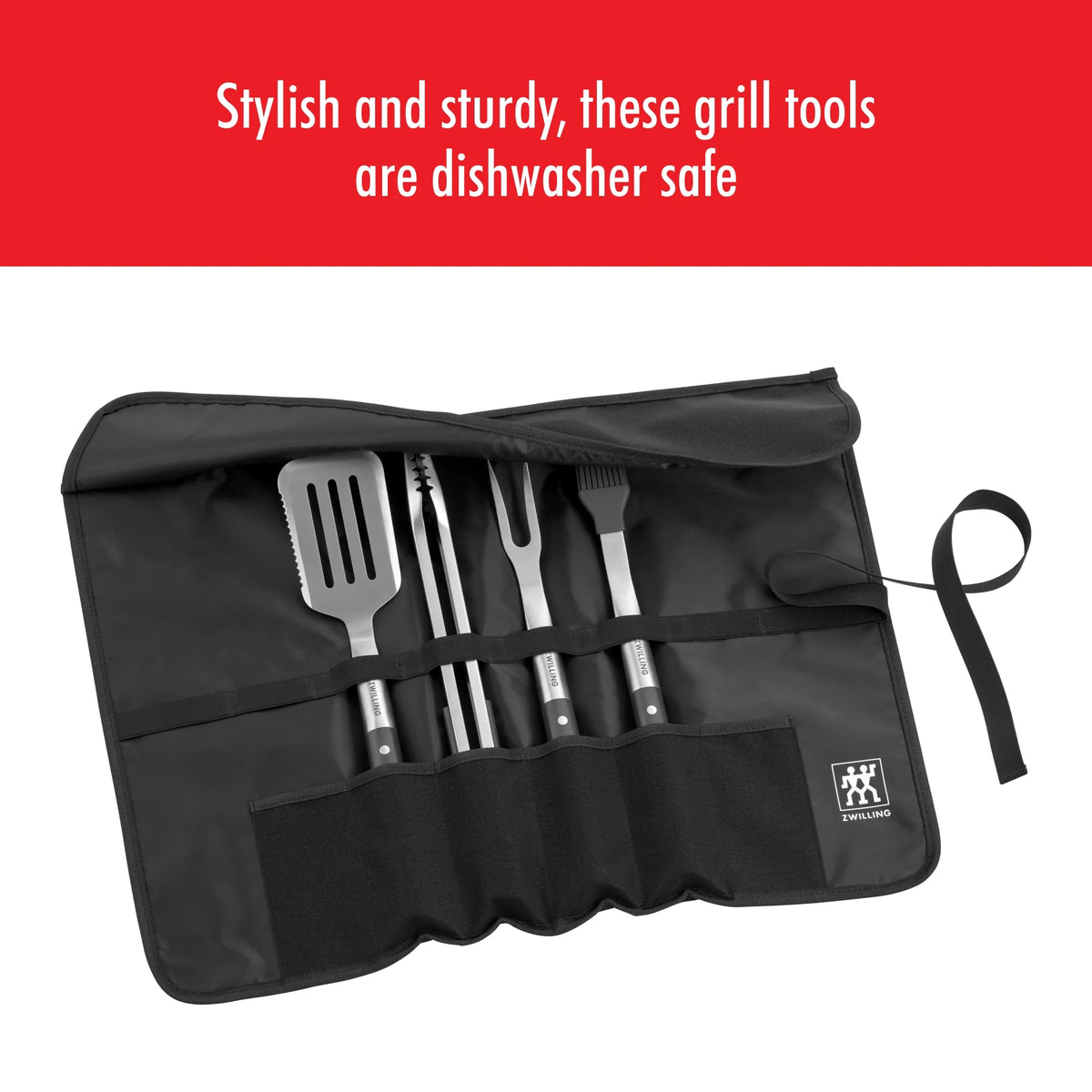 17-inch Stainless Steel Grill Spatula with Serrated Edge F4931