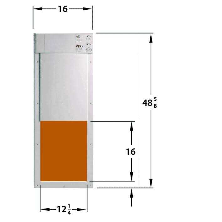 Electronic Pet Door Q104