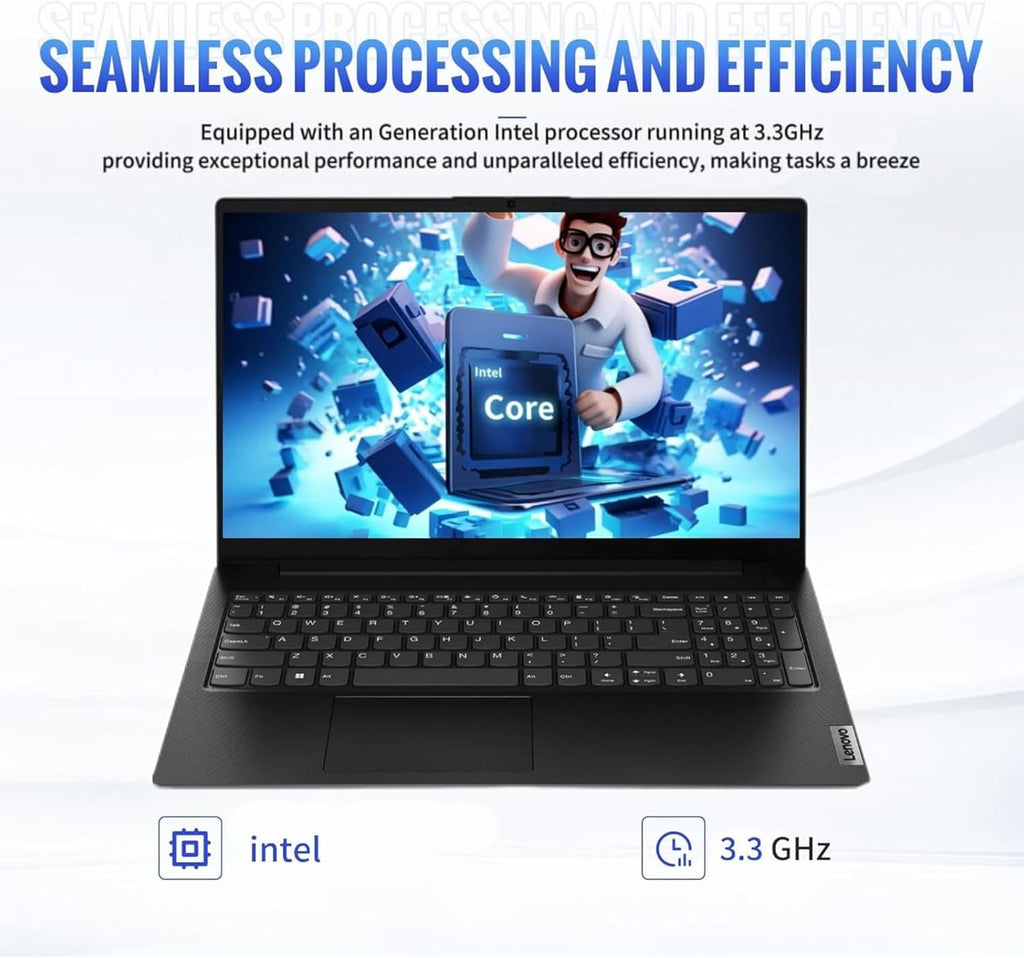 15.6" Laptop, 16GB RAM, 1TB SSD, FHD Display, Windows 11 Home, Black I63069