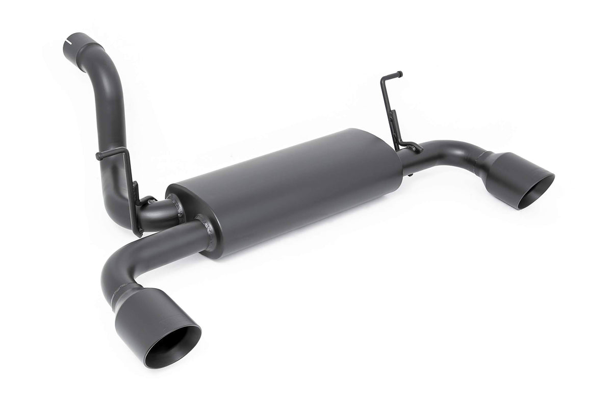 Black Dual Outlet Performance Exhaust H7880