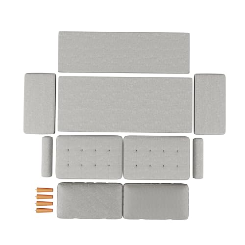 Beige Fabric Loveseat Sofa C497870
