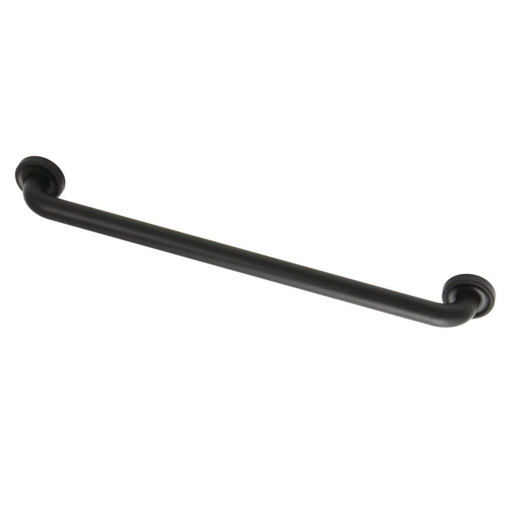 24 in. Matte Black Grab Bar C866