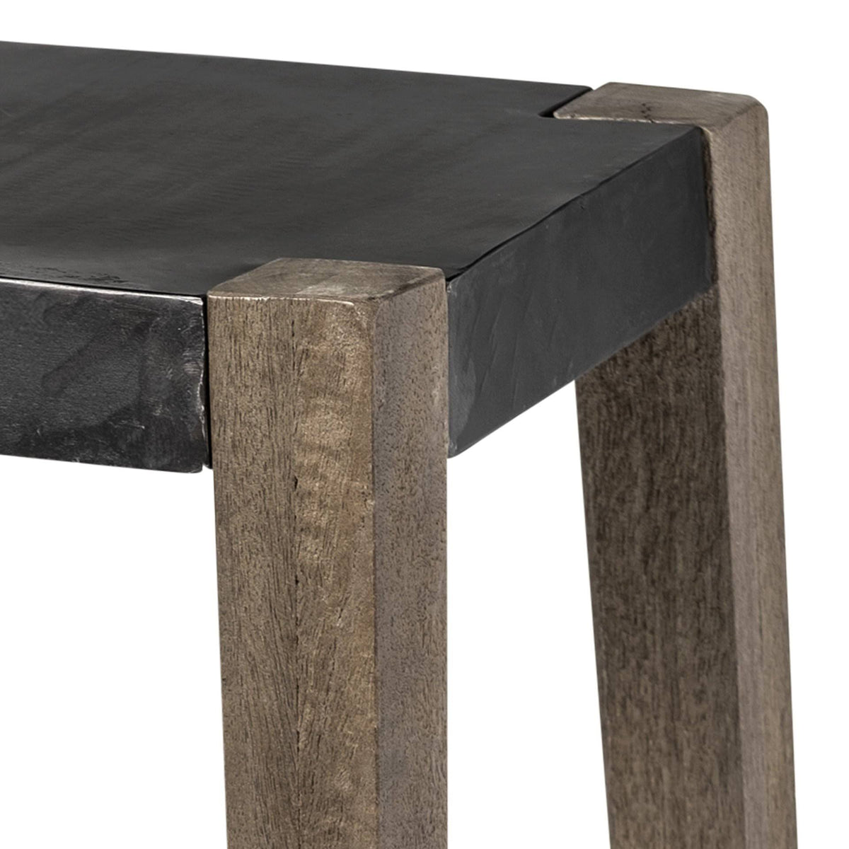 Brown Wood Stool U9909