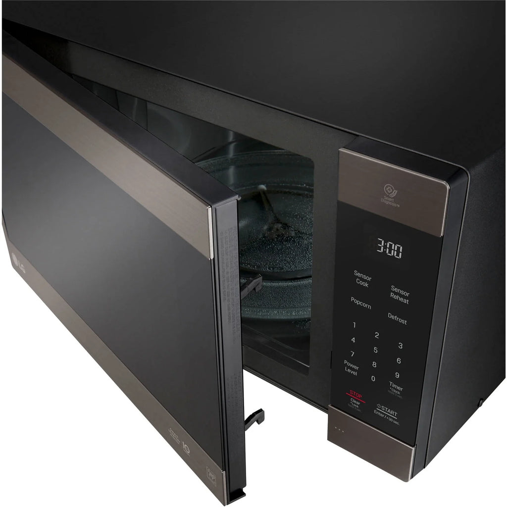 Black Stainless Steel Countertop Microwave V27307