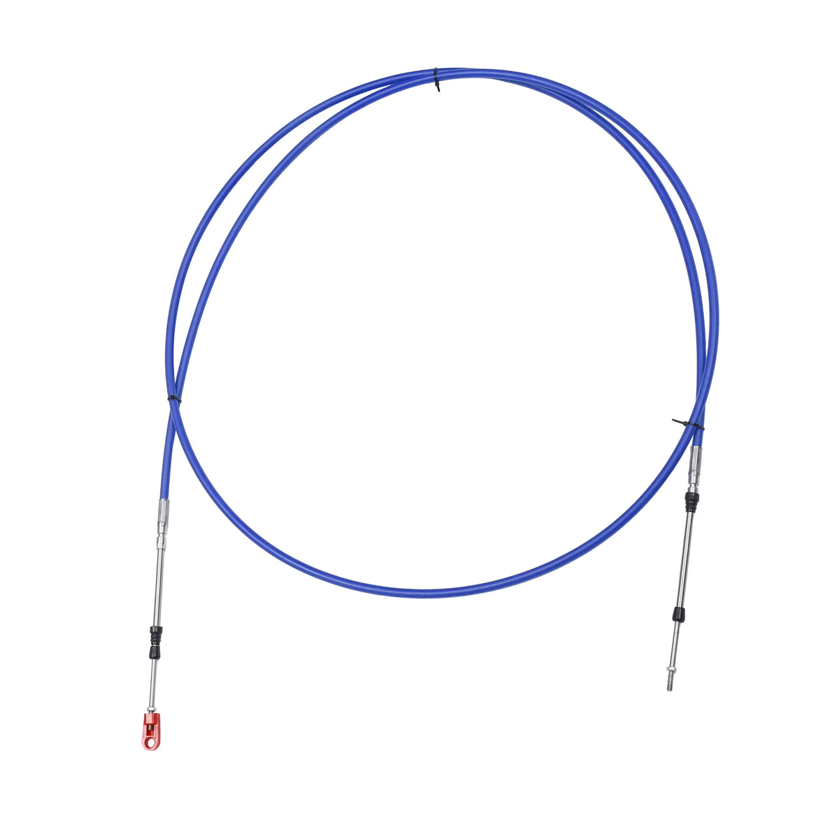 Marine Type Throttle Shift Remote Control Box Cable with Clevis Blue N68105