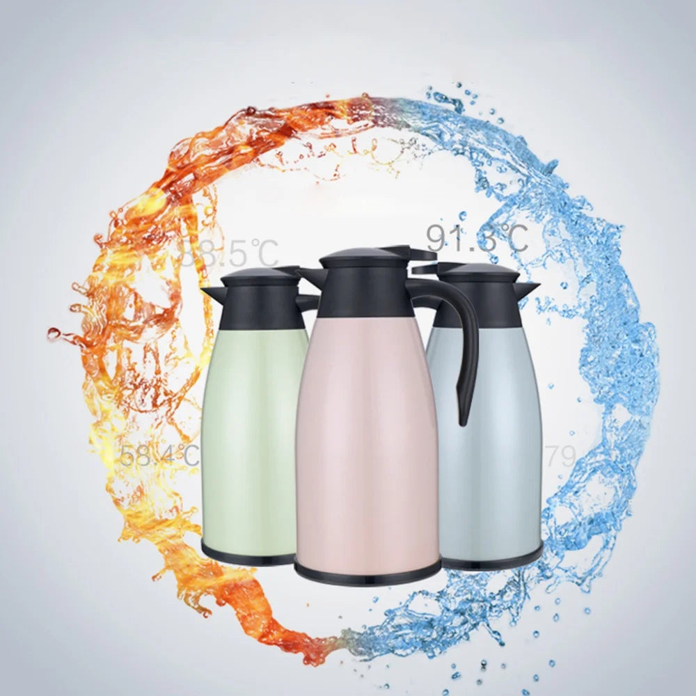 Stainless Steel Insulation Bottle Double Walled Flask 2L Y4729