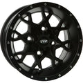 Black 14x7 Wheel J186