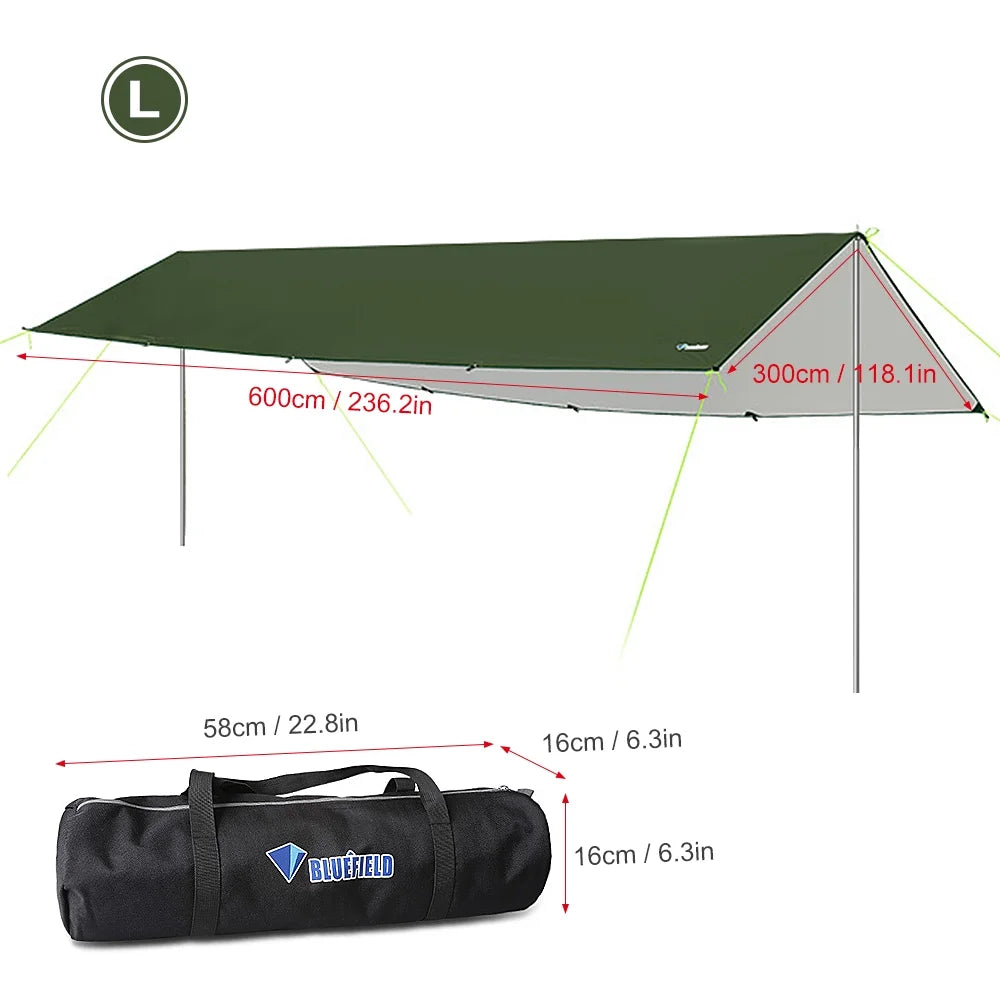 3x6m Waterproof Tarp Tent U443