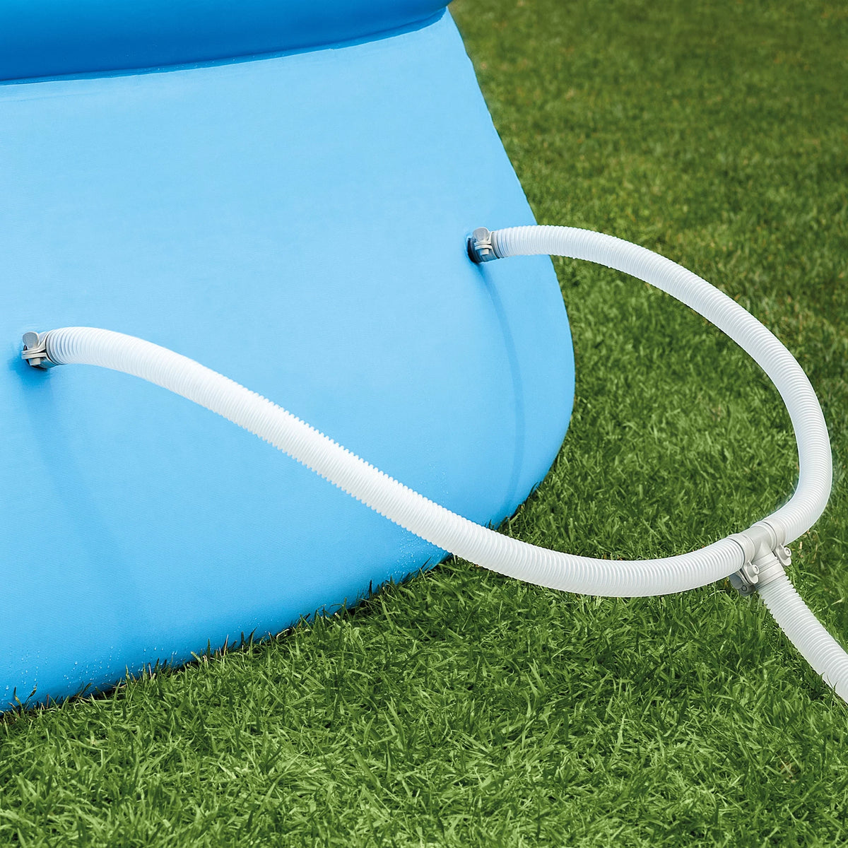 15ft x 42in Inflatable Above Ground Swimming Pool with Pump N475672