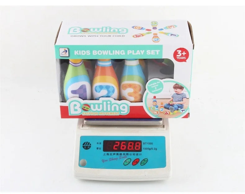 Mini Bowling Game Indoor Outdoor Sports Toy J43992