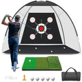 Golf Net with Practice Mat 10x7FT R406690