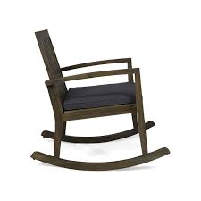Acacia Wood Rocking Chair S7872
