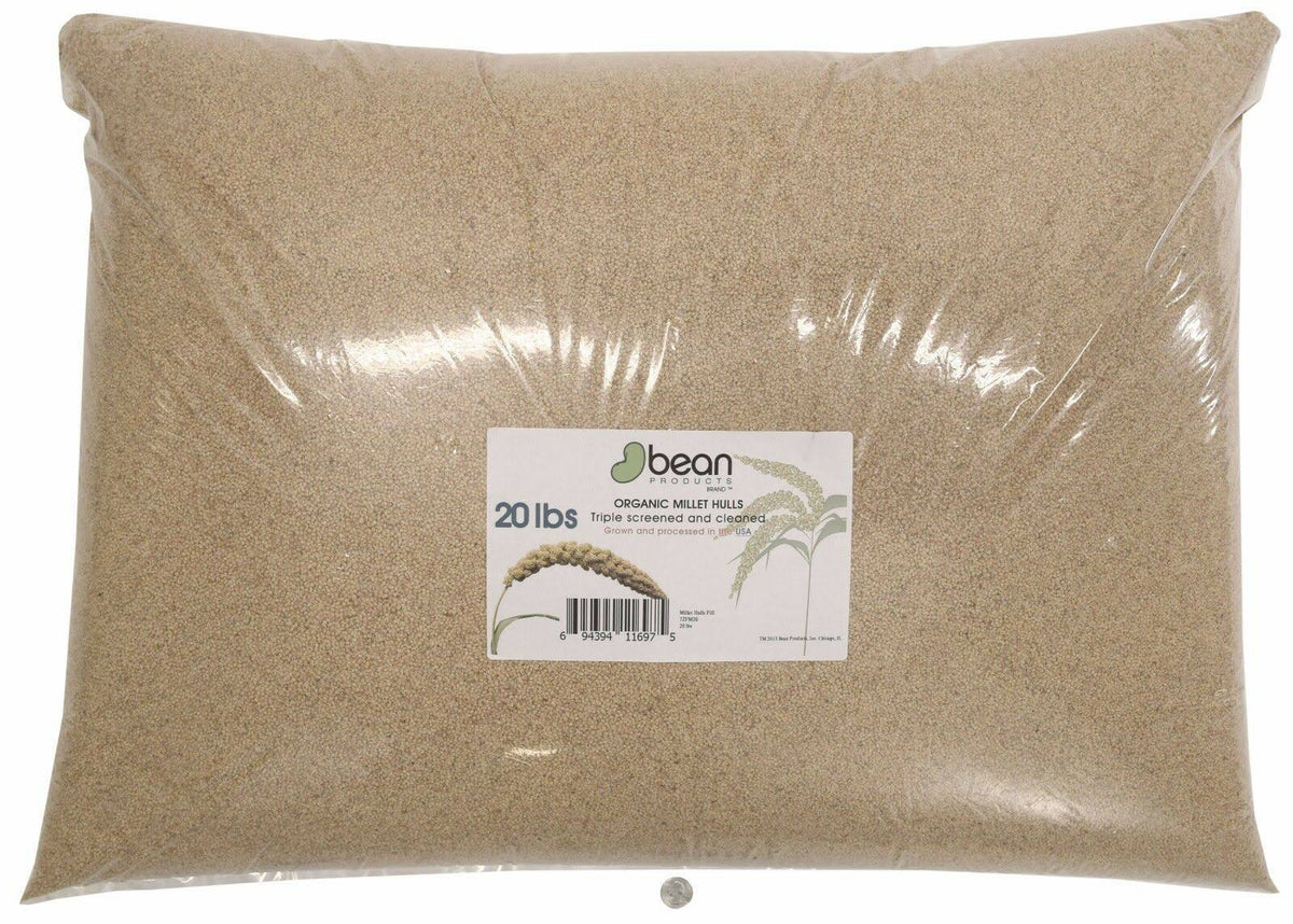 Organic Millet Hulls - 20 lbs S23399