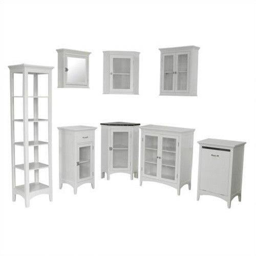 Wall Cabinet with 2 Doors, White I8162