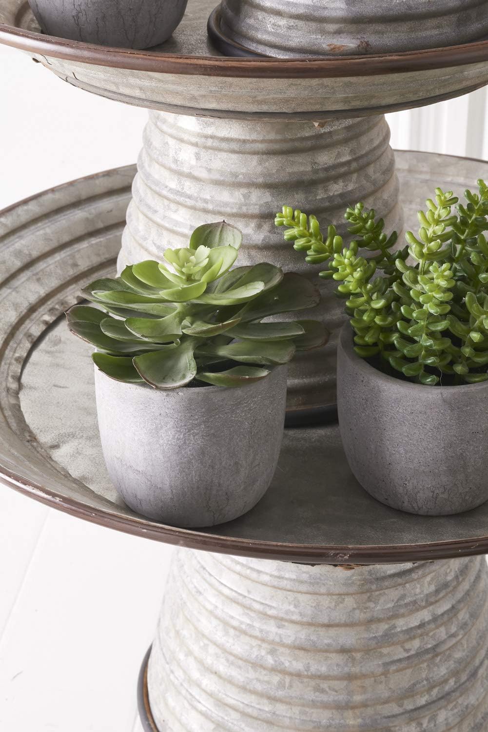 Tin Cakestand Pack of 2 B638