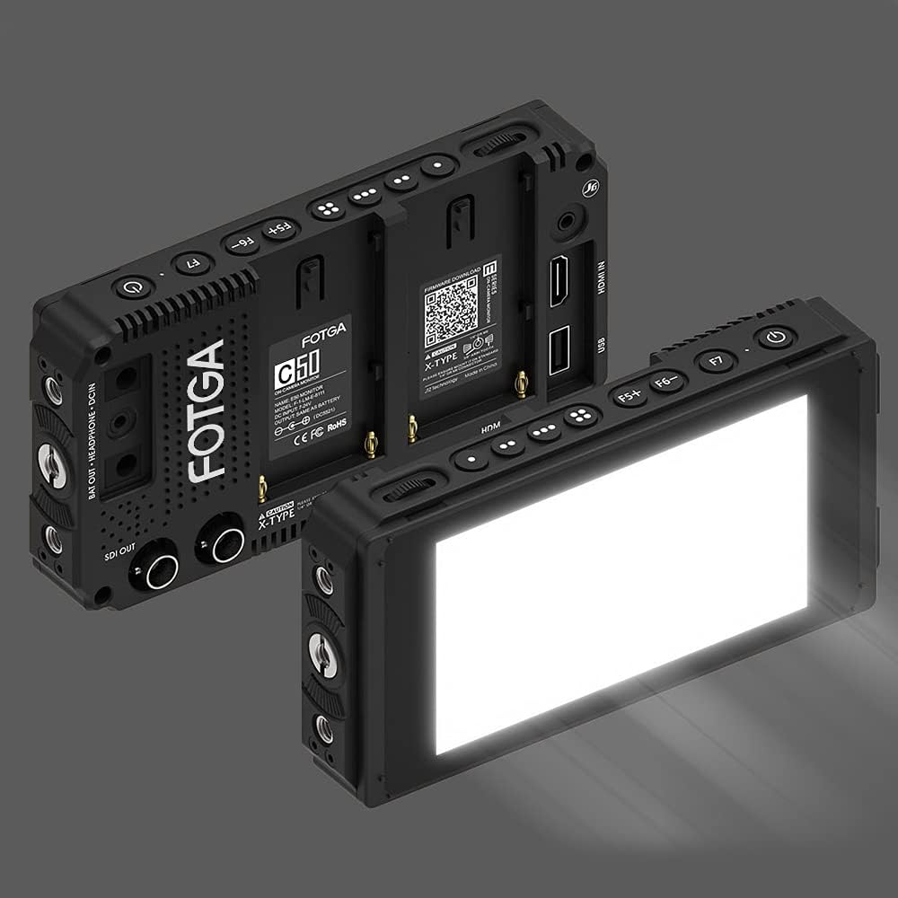 5 Inch IPS DSLR Camera Field Monitor Touch Screen 4K HDMI V625