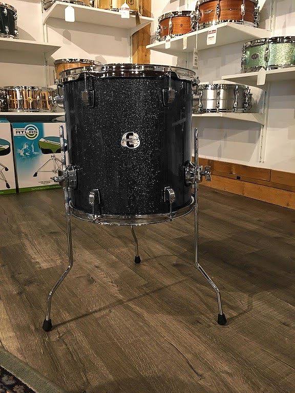 Black Sparkle Floor Tom F3634