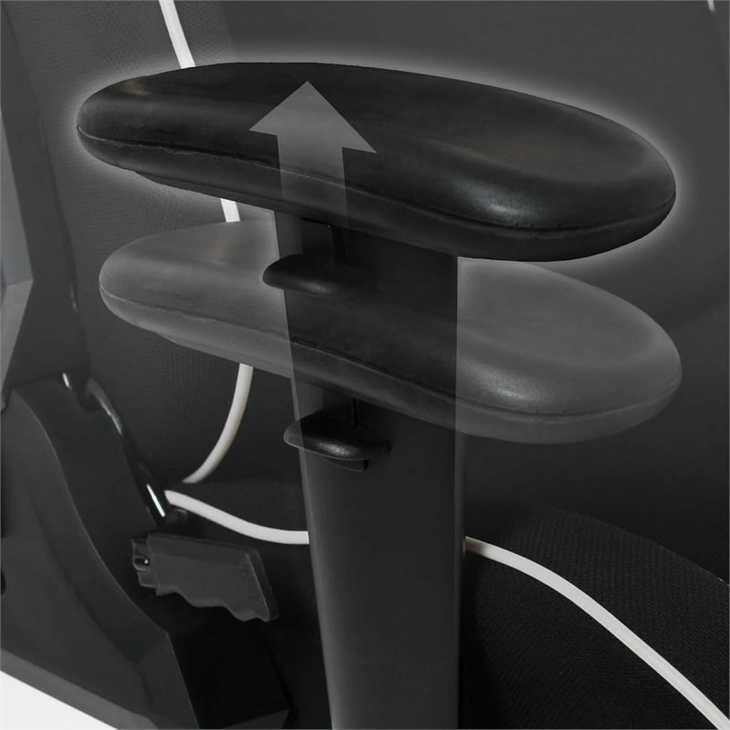 Black High Back Fabric Ergonomic Gaming Chair U5251