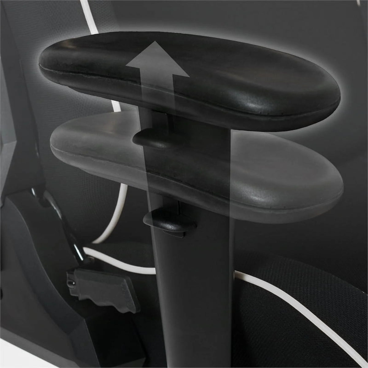Black High Back Fabric Ergonomic Gaming Chair U5251