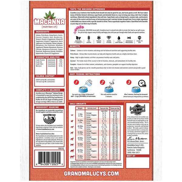 Grain Free Salmon Freeze Dried Dog Food V175954