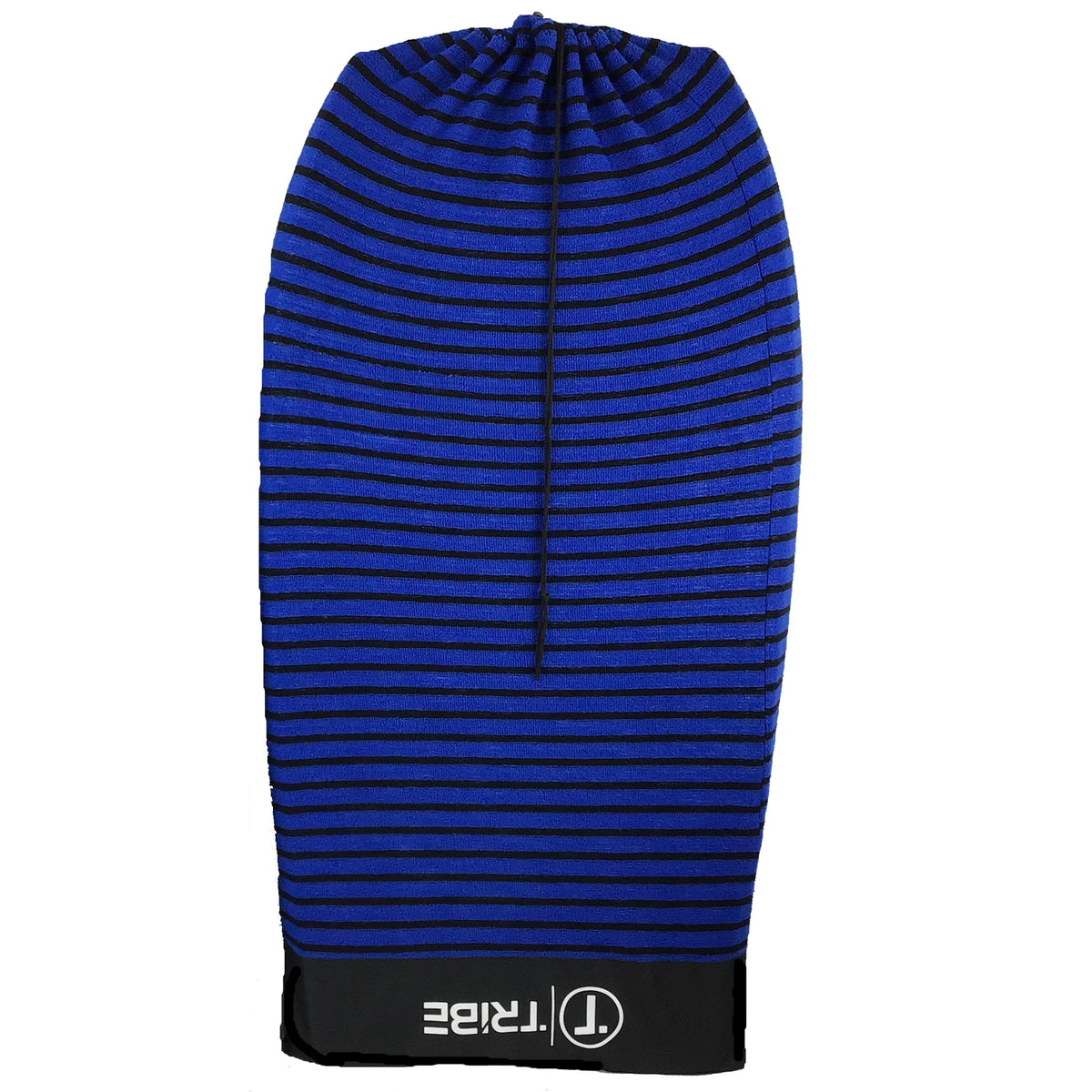Black & Blue Stripe Stretchy Bodyboard Sock Cover O32144