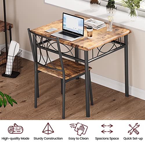 Dining Table Set for 4 with 4 Chairs G2070