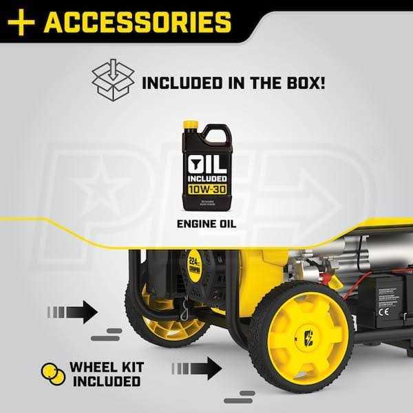 3650 Watt Electric Start Portable Generator with RV Outlet G703819